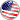 Icon of the US flag for the North American Caliburn website.